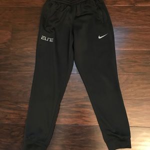 Elite Sz M Black Joggers